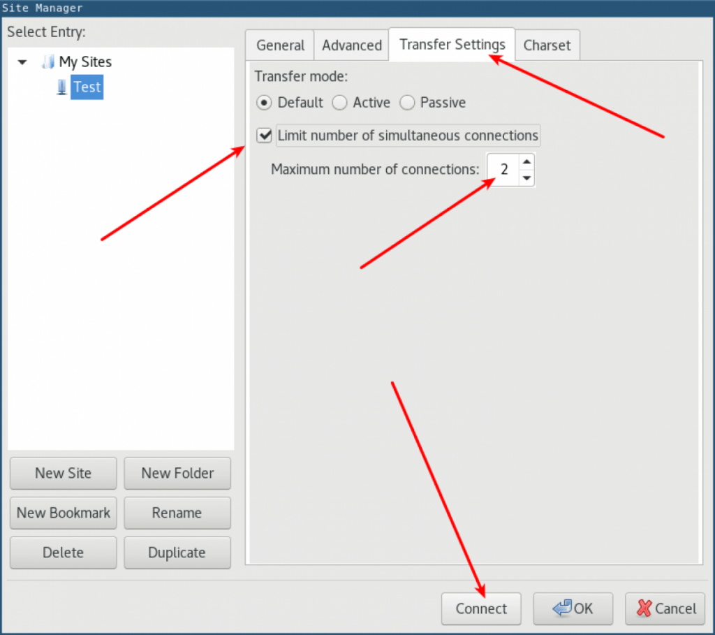 filezilla mac fix could not connect to server