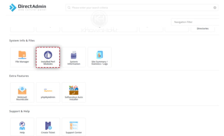 how-to-view-already-installed-perl-modules-in-directadmin-knownhost