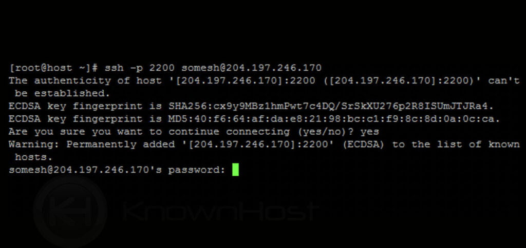 how-to-connect-with-ssh-knownhost