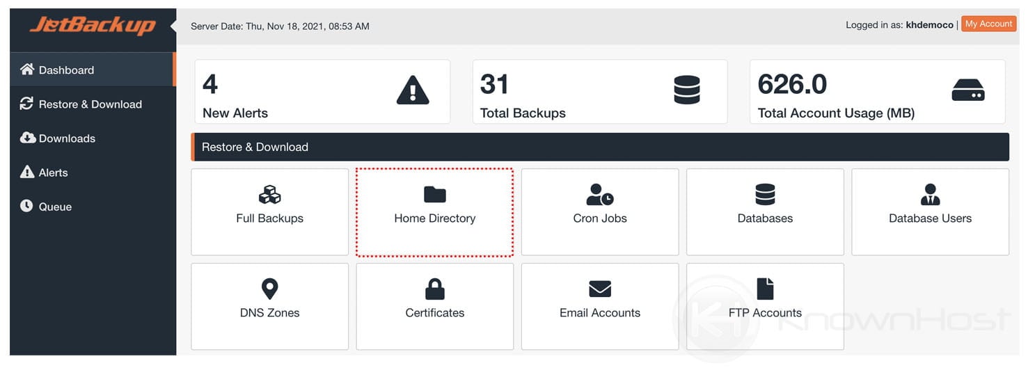 How To Restore Specific Files/Directory Backup Using JetBackup 5 ...