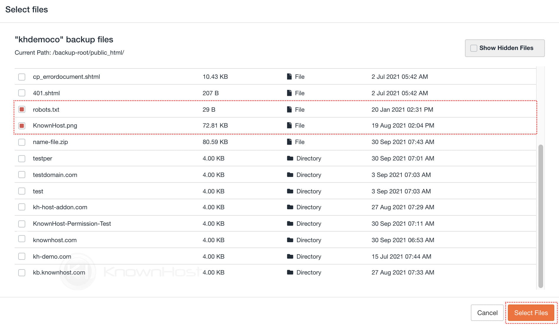 How To Restore Specific Files/Directory Backup Using JetBackup 5 ...