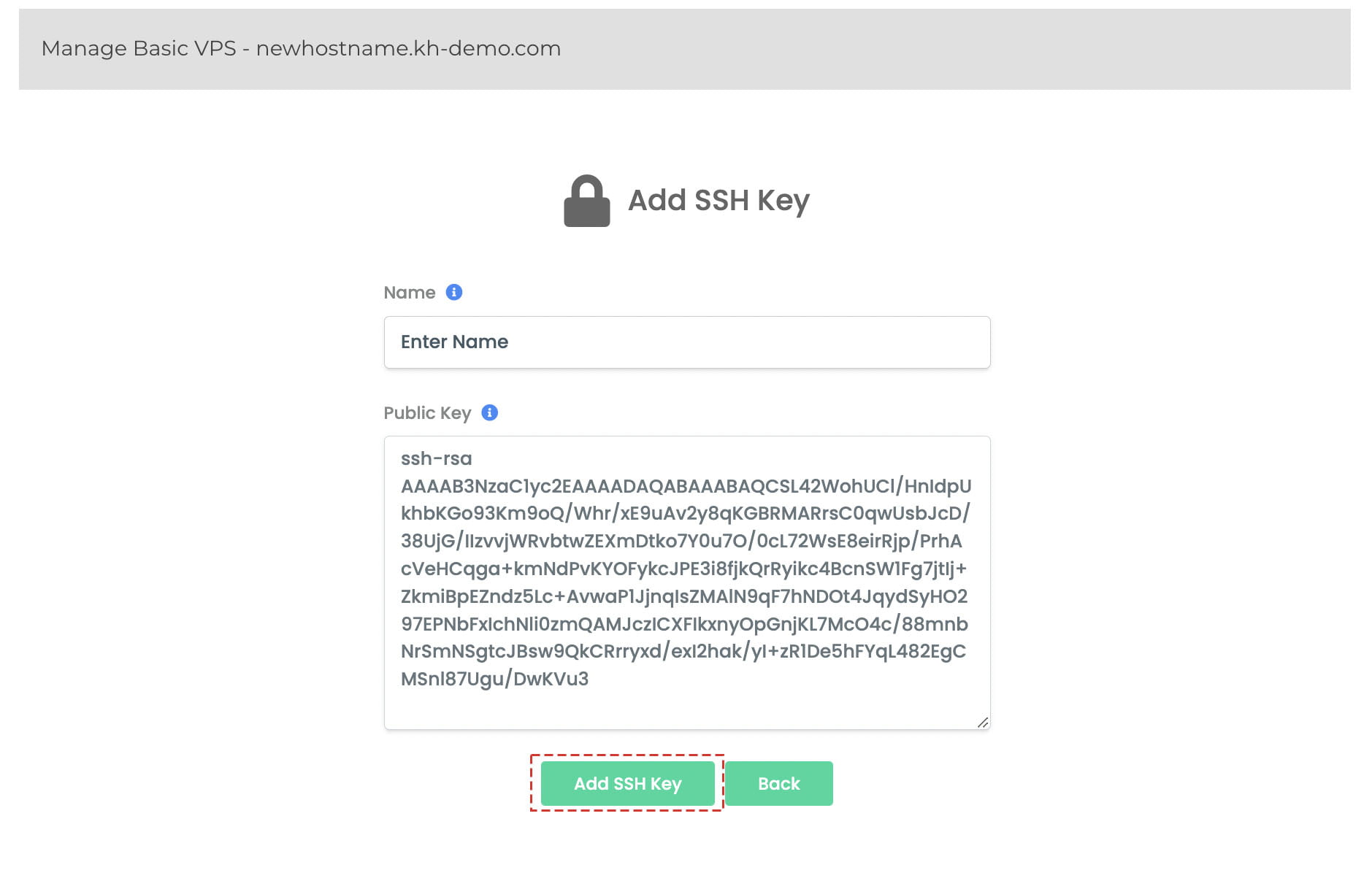 add ssh key to server known_hosts